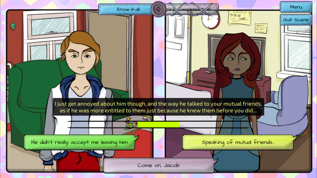 Dialogue TeaPowered Games